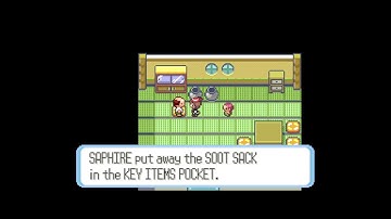 How to get the Soot Sack in Pokemon Sapphire