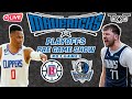 Mavericks vs clippers  game 1  playoffs pre game show