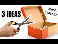 How to reuse Shoe Boxes at home | 3 Amazing Ideas | Best out of waste