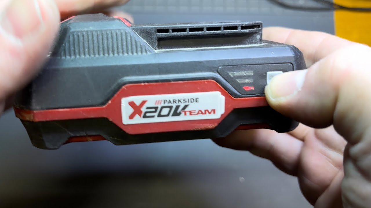 Parkside 20v aku opět nabíječ nebere