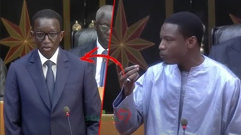 L'intervention très pertinente de Pape Djibril Fall devant Amadou Ba