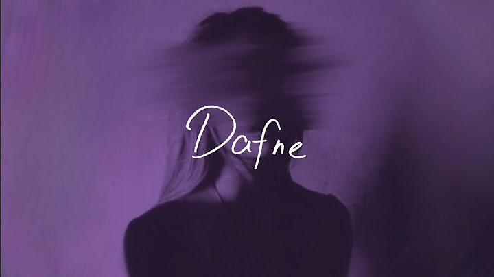 José Madero, Sofía Thompson - Dafne (Letra)