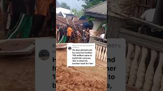 This guy sent 100 million naira to his brother while hustling abroad to build a house for him, look