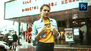 [ Photoshop Tutorial ] VHS Retro Photo Effect in Photoshop screenshot 4