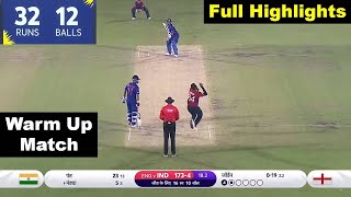 India Vs England Warm Up Match Highlights 2021  ind Vs eng Highlights Today|