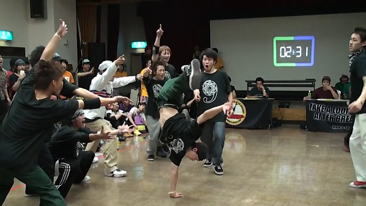 B-BOY商店街 vol.32 　best 8 ①（nine states b-boyz　vs　SINCE）