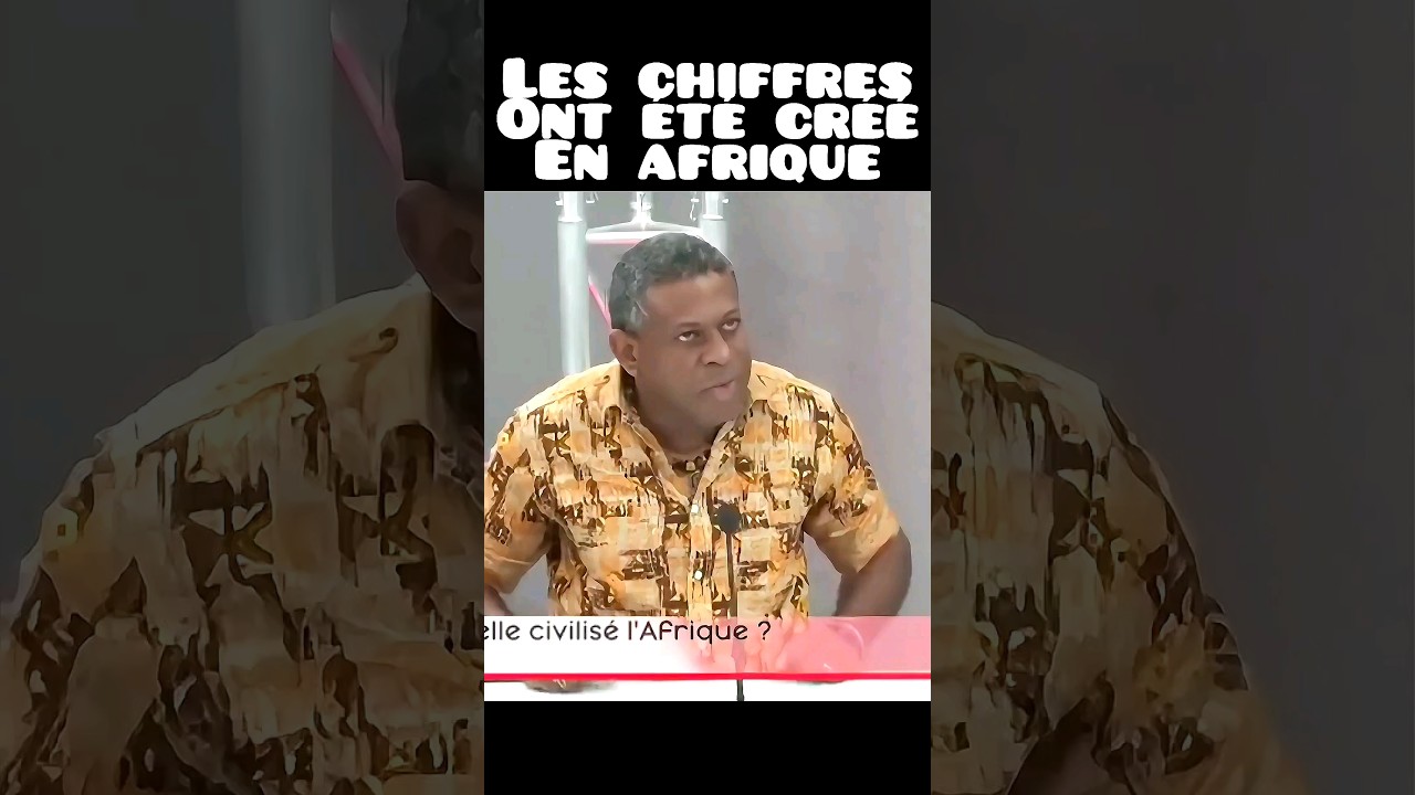 NKalala  Omotunde explique que  chiffres et  ecriture viennent de  Afrique  egypte  soudan  Meroe