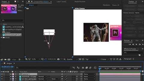 How To Use The Camera Tool Adobe After Effects Tutorial