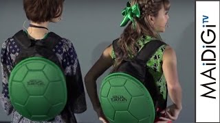 藤田ニコル、キュートな甲羅リュック姿で登場！藤森＆宮川と対決　映画｢ミュータント・ニンジャ・タートルズ：影＜シャドウズ＞」公開直前イベント1