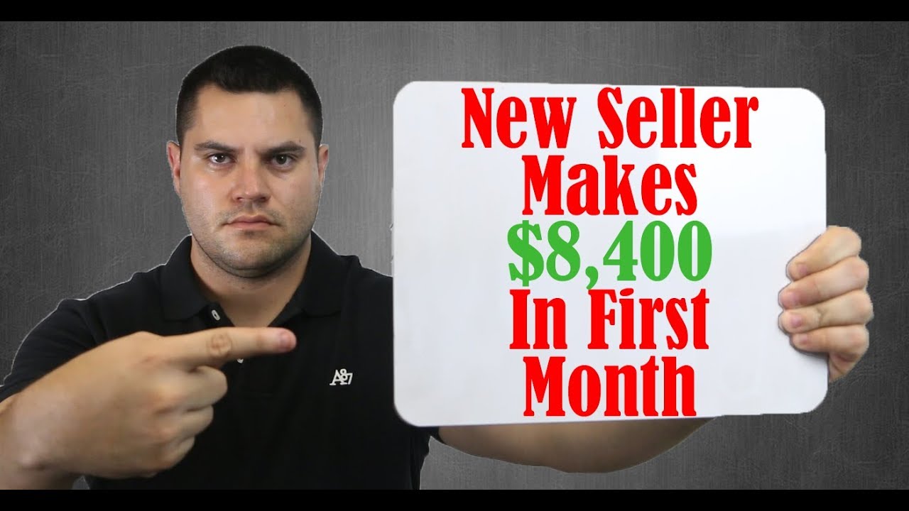 NEW Amazon FBA Seller Made 8,400 In First Month HOW? YouTube