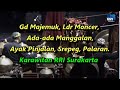 Capture de la vidéo Notasi Gd Majemuk  Ldr Moncer Ayak Srepeg Palaran Sl,6 Karawitan Rri Surakarta