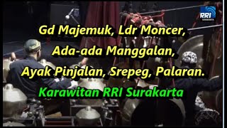 Notasi Gd Majemuk Ldr Moncer Ayak Srepeg Palaran Sl,6 Karawitan RRI Surakarta