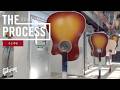 Why every Gibson acoustic guitar is hand-sprayed with nitrocellulose lacquer | The Process Clips