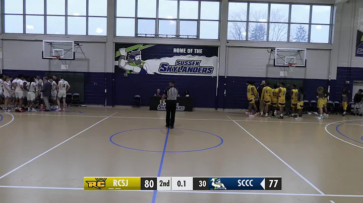 NJCAA Mens Basketball - Sussex vs Rowan College