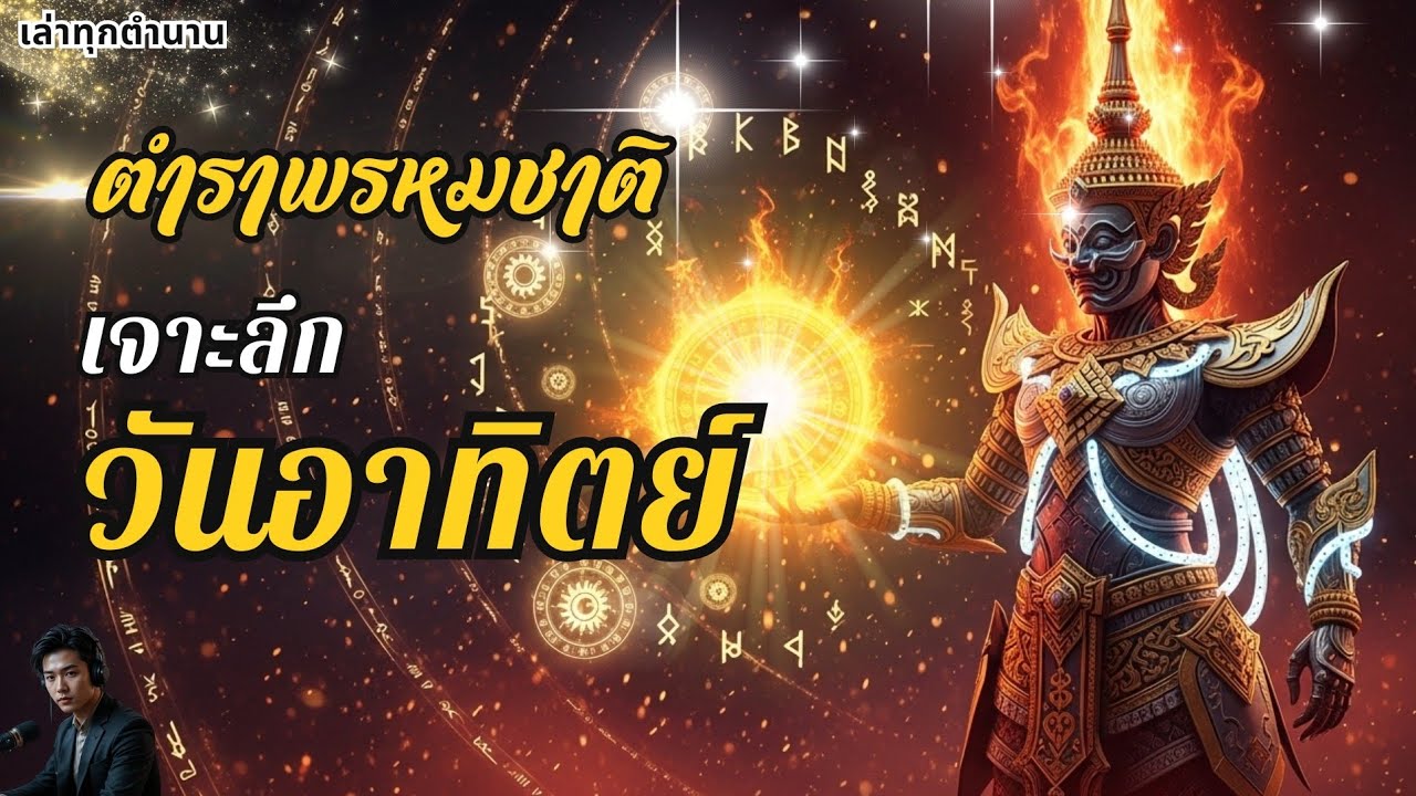 ตำนานสุริยเทพ: ถอดรหัสชะตาคนวันอาทิตย์ ผู้ไม่ยอมเป็นที่สอง (ปฐมบทแห่งความยิ่งใหญ่) | ตำราพรหมชาติ