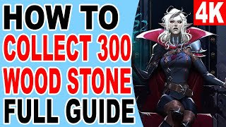 How to Collect 300 Wood and 300 Stone - V Rising
