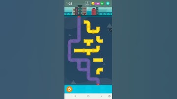 How To Solve Smart Puzzles Pipes Simple Level 1-22 Walk Through Solution Walkthrough Pixign