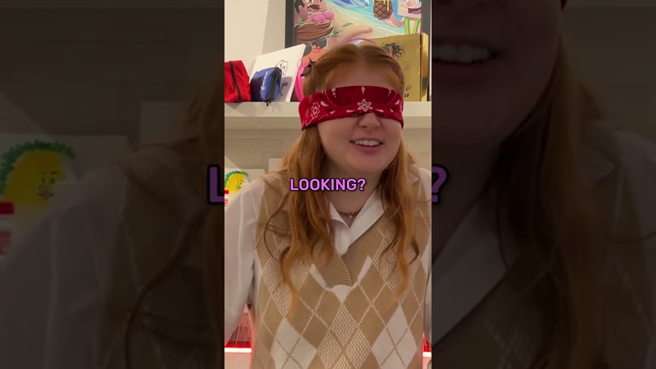 Decorating Christmas Cookies BUT I’m blindfolded…