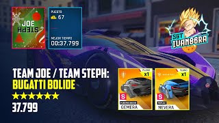 Asphalt 9 Team Joe / Team Steph - Bugatti Bolide 37.799