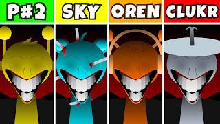 Incredibox Sprunki Phase 2 But Everyone Is Sky Vs Oren Vs Clukr