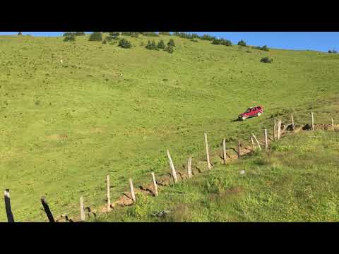 სიმაღლიდან დაშვება მთა ნაკონაღვარი mountain nakonagvari ford escape