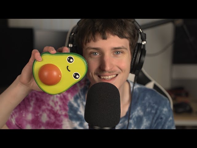 ASMR Trigger Assortment For Sleep (Whispered, Tapping, Crinkles, Sticky Sounds)
