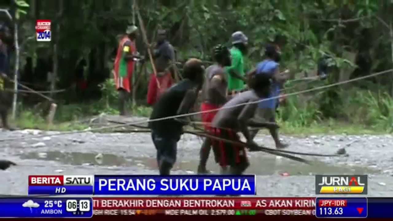 Satu Orang Tewas Akibat Perang Suku di Timika YouTube