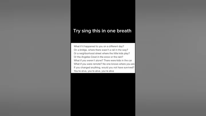 Try sing this in one breath | the 30th by billie eilish