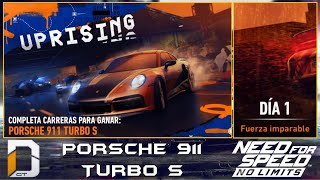 NFS No Limits[4K] - UPROSING - Day#1 - Porsche 911 Turbo S - ?? FARMING DAY ??