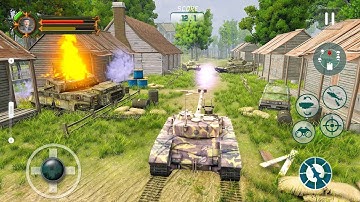 Army Tank Battle War Machines: Free Shooting Games - Android GamePlay FHD. #2