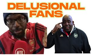 Delusional Arsenal Fans FUNNIEST COMPILATION