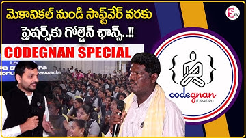 Codegnan : From Mechanical to Software 2025 | Golden chance for 2025 graduates! Job in 100 days!