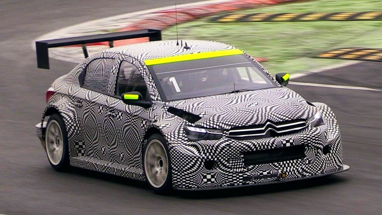 2014 Citroën C-Elysée Wtcc Testing At Monza Circuit - Youtube