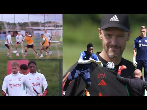 MAN UTD TRAINING AND ONANA FIRST TRAINING SESSION HIGHLIGHTS🔥