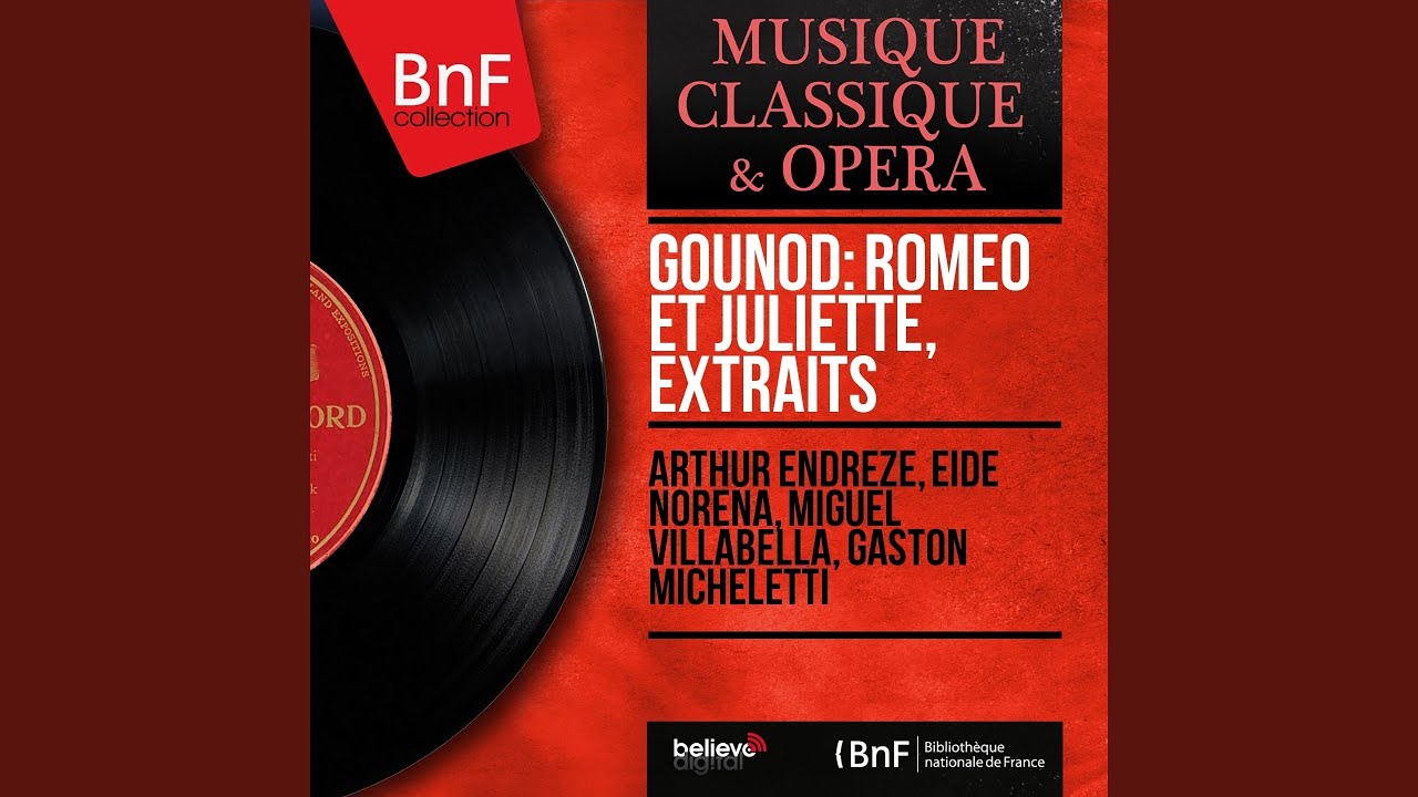 Roméo et Juliette, Act I: Ô présage alarmant ! (Récitatif) - Mab, la reine des mensonges...