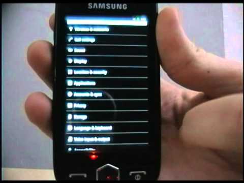 Android 2.3 Gingerbread on Samsung S8000 JET (JetDroid)