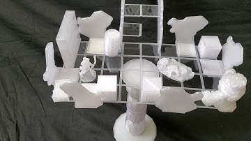 #099 3D Printed Modular Sky Terrain - Part 1 - Cutting Tiles - D&d, Pathfinder, Tabletop