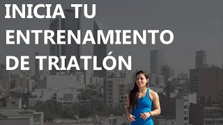 Entrena para tu primer triatlón