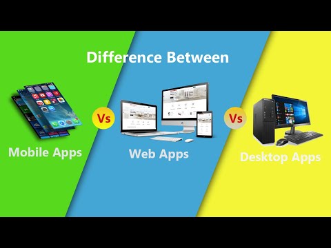 वीडियो: वेब एप्लिकेशन और डेस्कटॉप में क्या अंतर है?