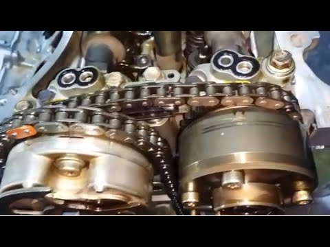 Toyota Avalon V6 full engine repairing and timing chain / Toyota Avalon