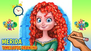 Merida - Timelapse Drawing by Joe