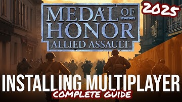 2025 Medal of Honor Allied Assault MULTIPLAYER Setup #medalofhonoralliedassault #oldschoolgaming