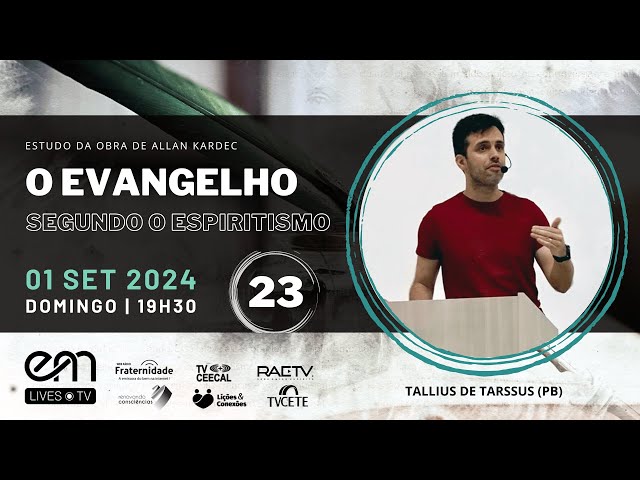 #23 O EVANGELHO SEGUNDO O ESPIRITISMO — BEM-AVENTURADOS OS QUE TÊM CORAÇÃO PURO — PARTE 3 | Tallius