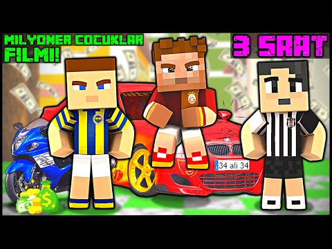 MİNECRAFT MİLYONER ÇOCUKLAR FİLMİ! 😱 -Minecraft