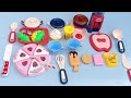 4 Minutes Satisfying with Unboxing Cute Pink Rabbit Kitchen Playset Collection ASMR | Mini Kitchen
