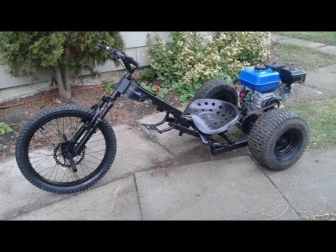 Drift Trike with a 7hp motor