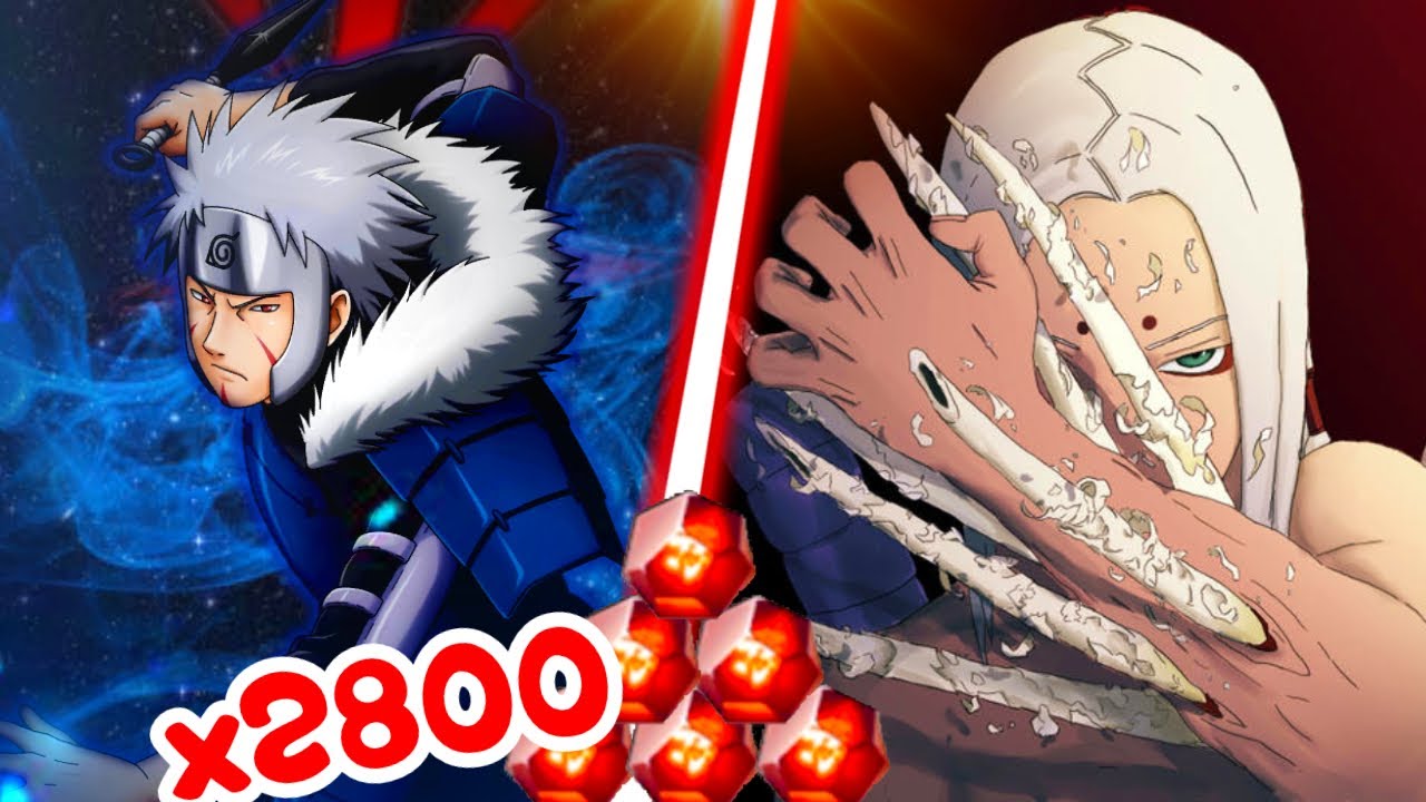 INVOCATION 2800 SHINOBITES TOBIRAMA / KIMIMARO EX REKIT NxB Nv ! Naruto x Boruto Ninja Voltage FR