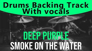 Deep Purple - Smoke on the Water (Drum backing track - Drumless)