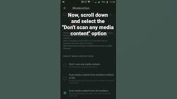 How to configure Explicit Media content filter in Discord Mobile Part lll #roduz #discord #how