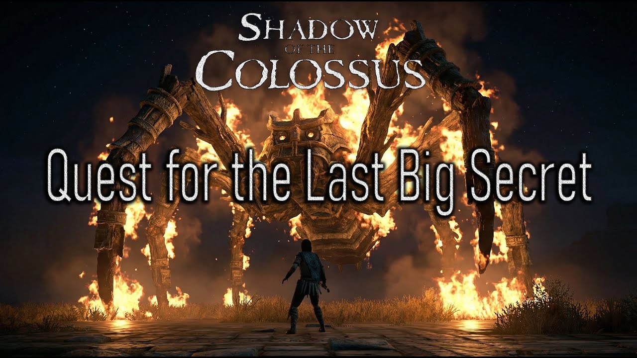 Quest for the Last Big Secret: Shadow of the Colossus Biggest Mystery